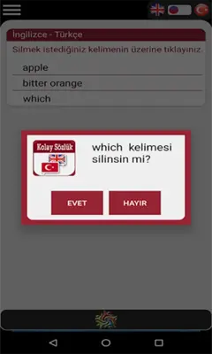 Kolay Sözlük İngilizce Türkçe android App screenshot 0