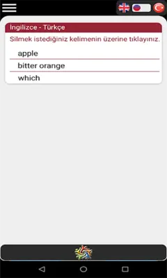 Kolay Sözlük İngilizce Türkçe android App screenshot 1